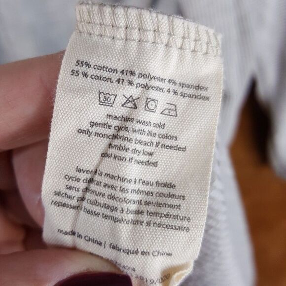 DONNI Womens Top One Size Tan Open Cardigan Lightweight Ribbed ANTHROPOLOGIE - Picture 4 of 8